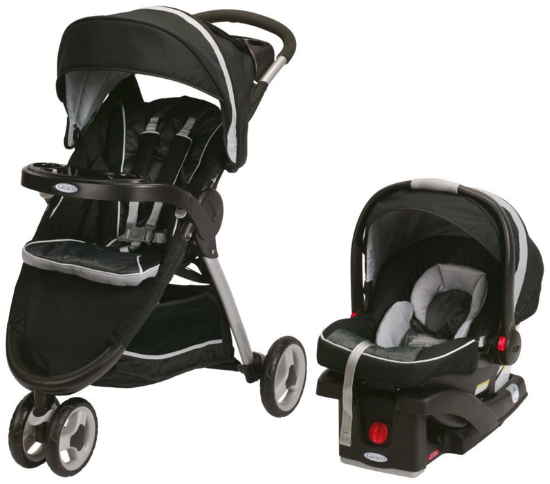 Graco FastAction Fold Sport Click Connect Travel System, 2024, Gotham