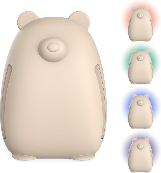 Pure Enrichment PureBaby Bear Air Purifier, Sweet Oat