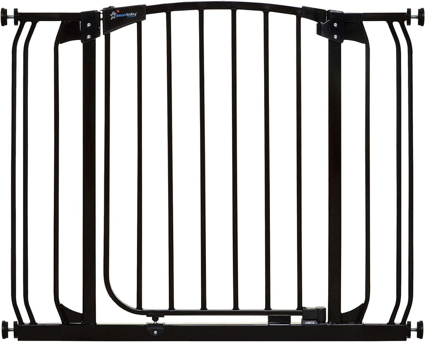 Dreambaby Chelsea Hallway Auto Close Security Gate, Black