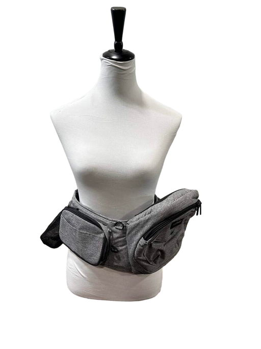 secondhand TushBaby Hip Baby Carrier, Charcoal