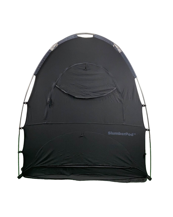 used SlumberPod 3.0 Sleep Canopy, Black with Gray Accents