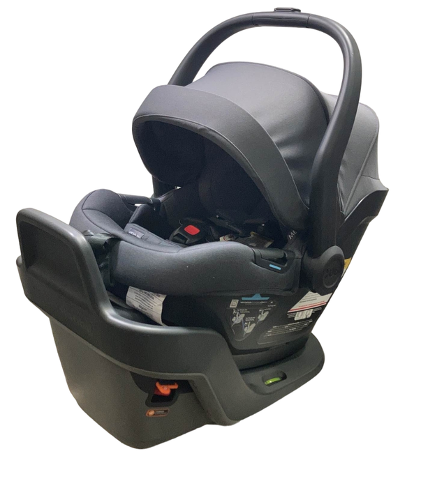 used UPPAbaby MESA MAX Infant Car Seat and Base, 2022, PureTech Greyson