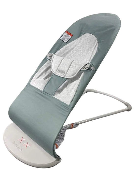 BabyBjorn Bouncer Balance, Light Gray Frame, Light Sage/White