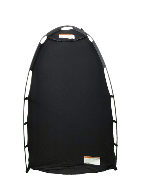 secondhand SlumberPod 3.0 Sleep Canopy, Black with Gray Accents