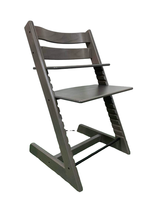 used Stokke Tripp Trapp Chair, Hazy Grey