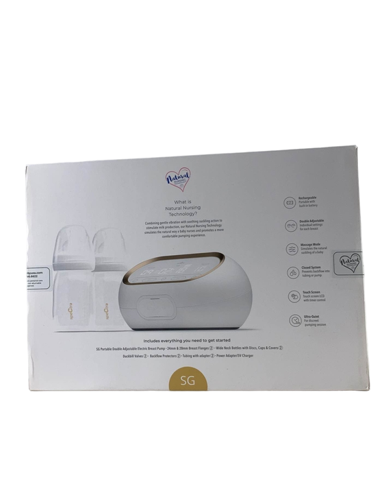 secondhand Spectra Baby Synergy Gold Electric Breast Pump