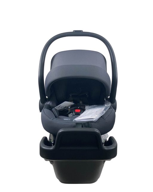 used UPPAbaby MESA MAX Infant Car Seat and Base, PureTech Greyson, 2022