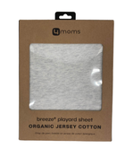 used 4moms Breeze Playard Organic Jersey Cotton Sheet