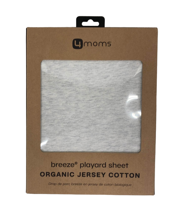 used 4moms Breeze Playard Organic Jersey Cotton Sheet