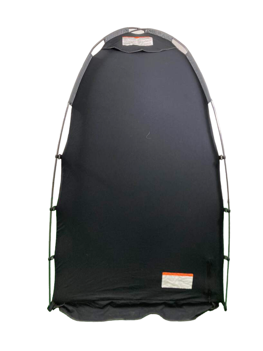 secondhand SlumberPod 3.0 Sleep Canopy, Black with Gray Accents