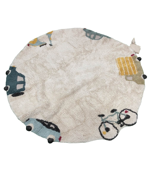 secondhand Lorena Canals Wheels Washable Rug