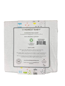 secondhand Honest Baby Organic Cotton Changing Pad Cover, White