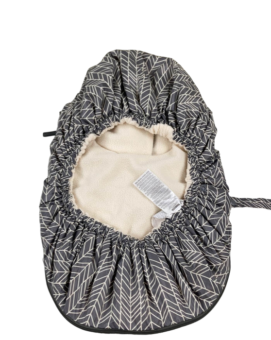 secondhand Skip Hop Stroll And Go Car Seat Cover, Gray Feather