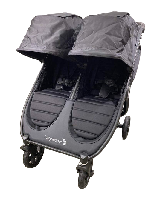 used Baby Jogger City Mini GT2 Double Stroller, 2022, Jet