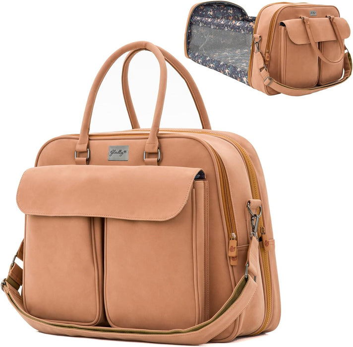 Gladly Family Anthem Pod Diaper Bag, Pocini Tan