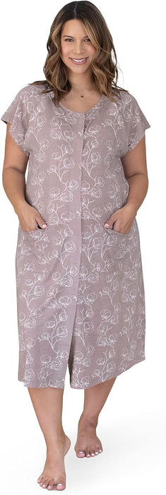 Kindred Bravely Universal Labor & Delivery Gown, XL/XXL, Lilac Bloom