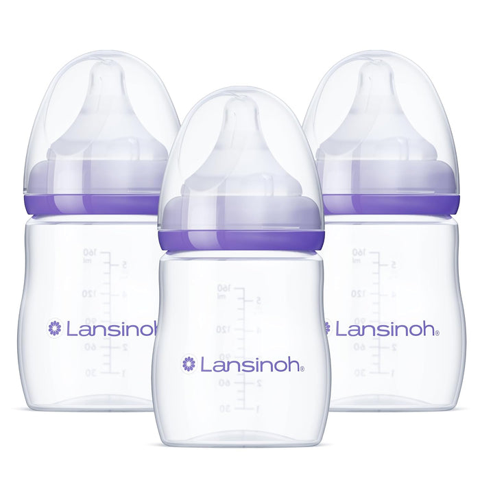 Lansinoh Baby Bottles, 3 Pack, 5oz