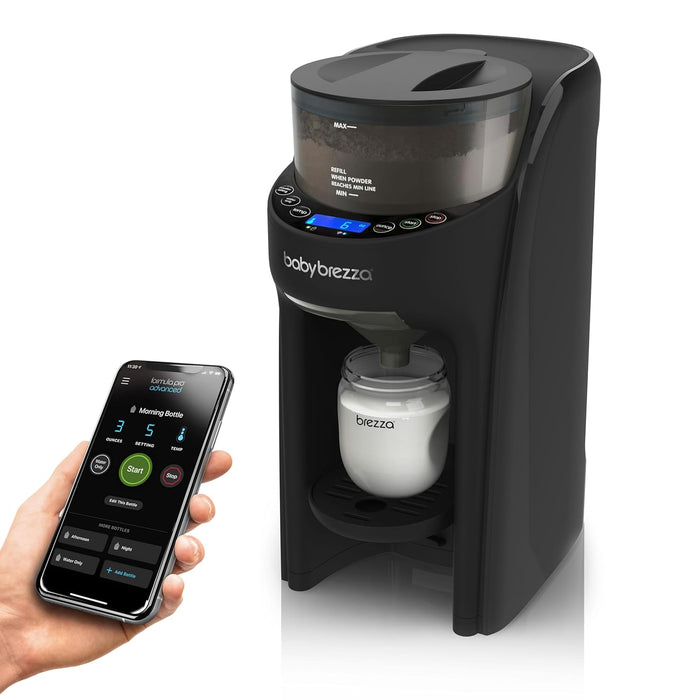 Baby Brezza Formula Pro Advanced WiFi Baby Formula Dispenser, Black