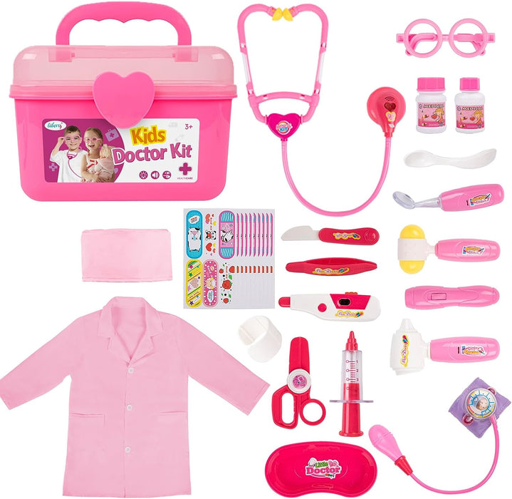 Liberry Kid Doctor Kit, Pink