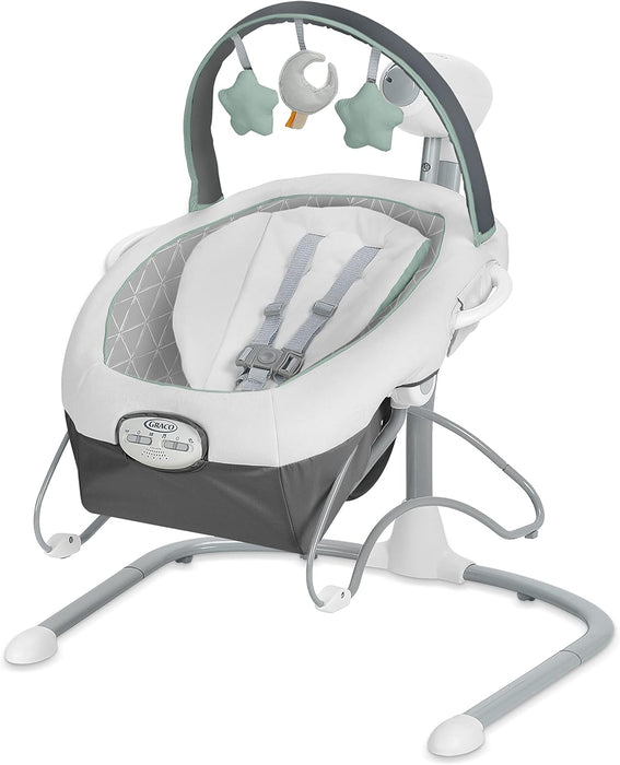 Graco Soothe 'n Sway LX Swing with Portable Bouncer, Derby Fashion