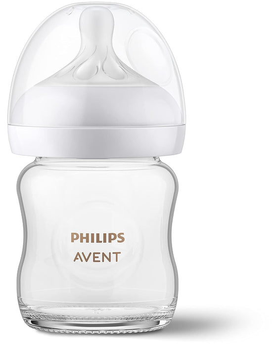 Philips Avent Natural Glass 4 Oz Bottle