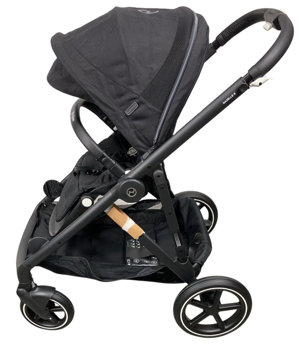 Cybex Gazelle S Modular Stroller, 2024, Black, Moon Black