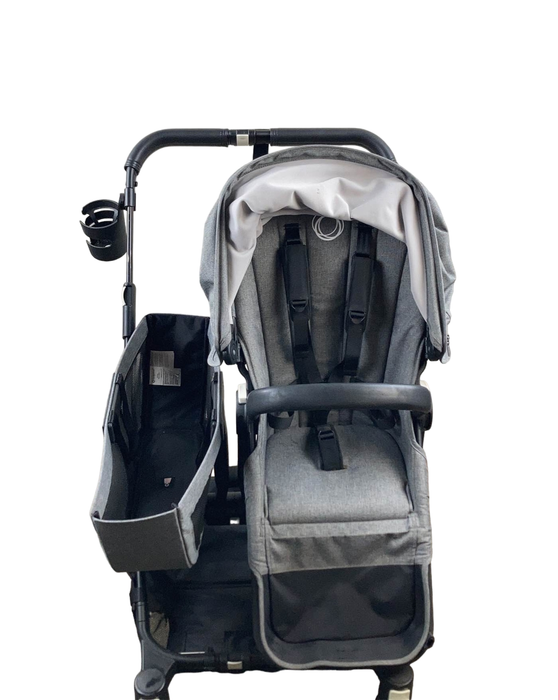 Bugaboo Donkey 2 Mono Stroller, Aluminum, Grey Melange, Grey Melange, 2018