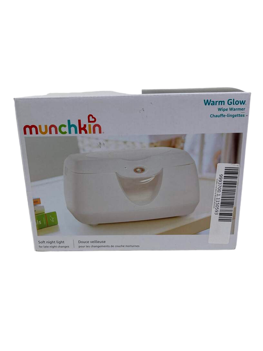 used Munchkin Warm Glow Wipe Warmer, White