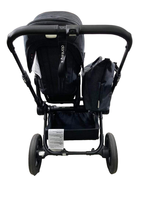 Bugaboo Donkey 5 Mono Stroller, Grey Melange, Grey Melange, Black, 2021