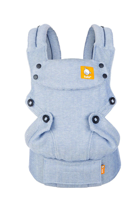 used Baby Tula Explore Baby Carrier, Rain Linen