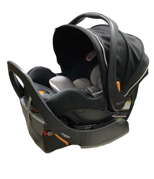 used Chicco KeyFit 35 Zip ClearTex Infant Car Seat, Obsidian, 2023