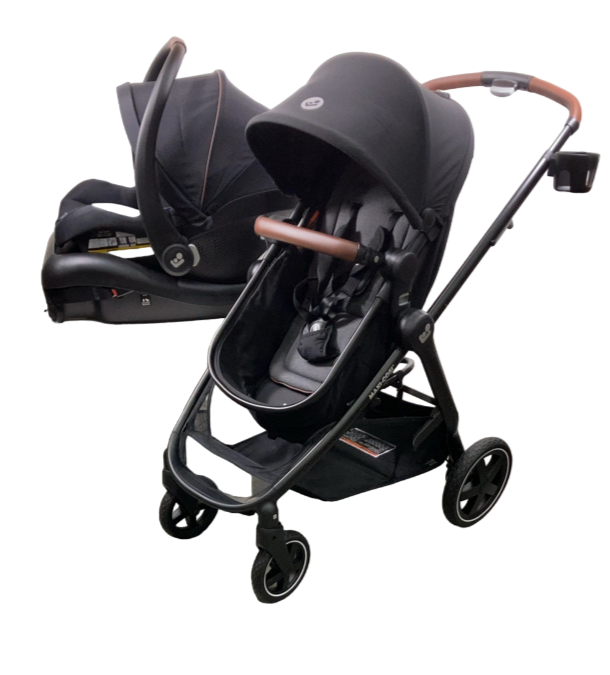 Maxi-Cosi Zelia2 Luxe Travel System, 2024, New Hope Black