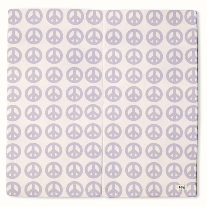 Toki Mats Padded Play mat, Peace Sign Mat, Multiple Sizes