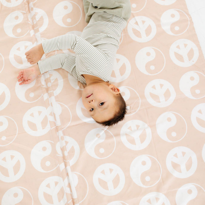 Toki Mats Padded Play Mat, Yin Yang, Multiple Sizes