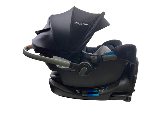 secondhand Nuna PIPA rx Infant Car Seat, 2023, Caviar