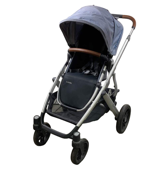 secondhand UPPAbaby VISTA Stroller, Gregory (Blue Melange), 2019