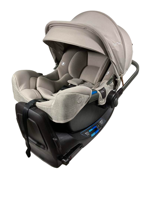 used Nuna PIPA rx Infant Car Seat with RELX Base, Hazelwood, 2023