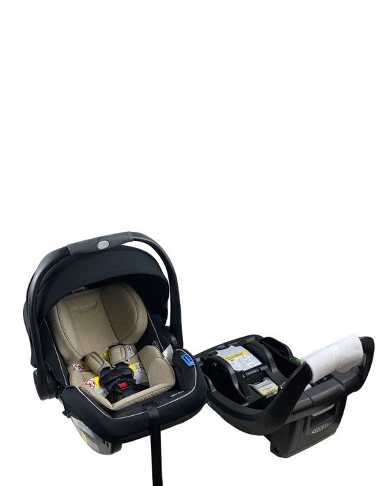 used Graco SnugRide SnugFit 35 DLX Infant Car Seat, 2022, Pierce