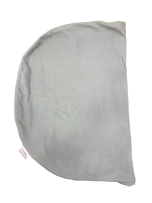 used Snuggle Me Organic Cover for Sensory Infant Lounger, Slate