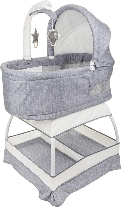 TruBliss Sweetli Nurture Bassinet, Gray Melange