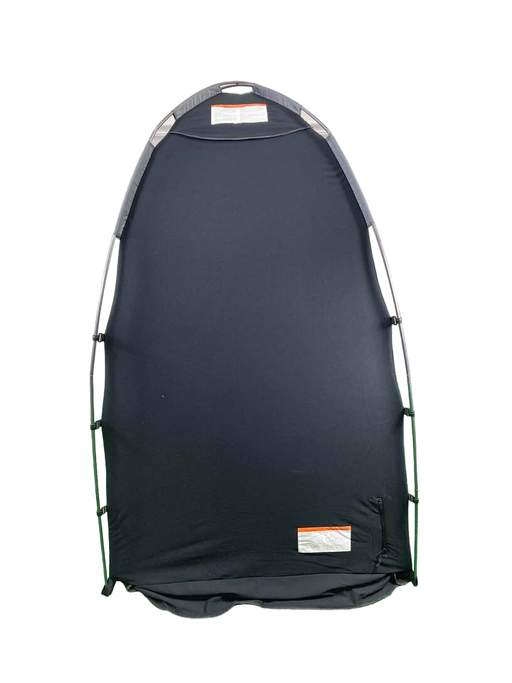 secondhand SlumberPod 3.0 Sleep Canopy, Black with Gray Accents