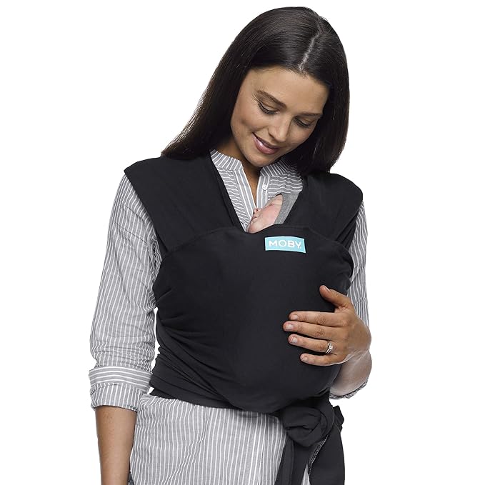 Moby Classic Wrap Baby Carrier, Black