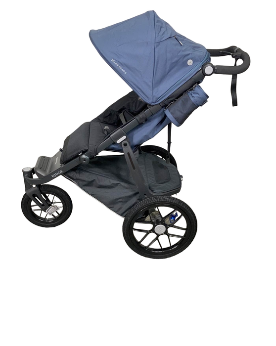 secondhand UPPAbaby RIDGE Jogging Stroller, Reggie (Slate Blue), 2021