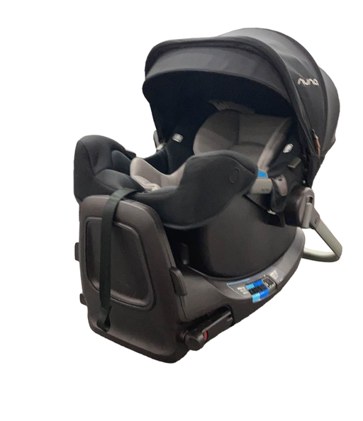 used Nuna PIPA rx Infant Car Seat, Caviar, 2023