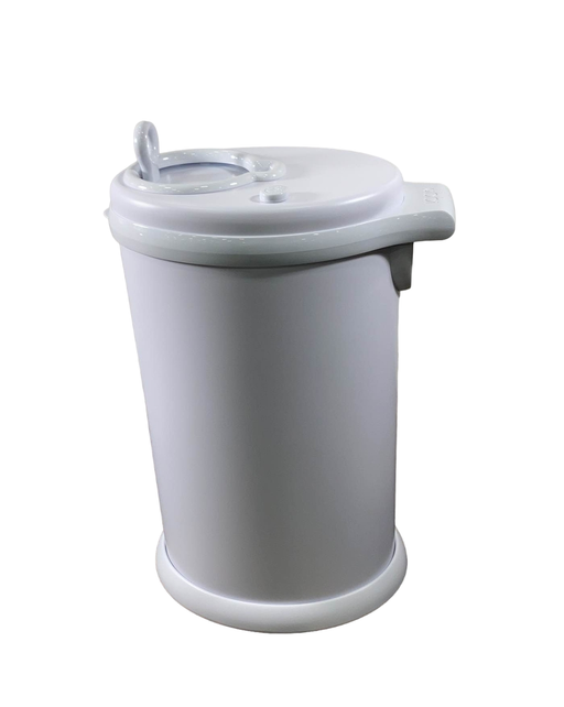 used Ubbi Diaper Pail, Matte White