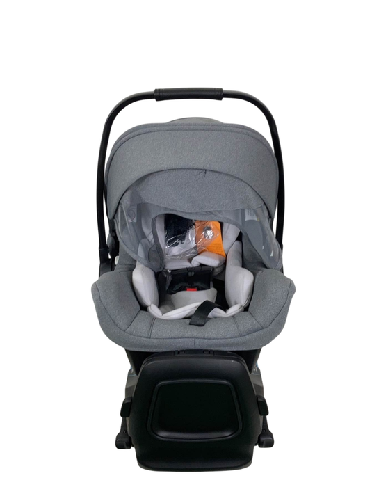 used Bugaboo Turtle Air By Nuna Car Seat, Grey Melange, 2021