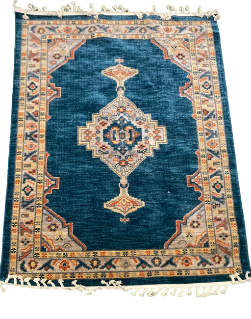 used Safavieh Farmhouse Collection Boho Tribal Rug 5’1”x7’3”