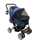 used Wonderfold Pet Stroller, Midnight Blue