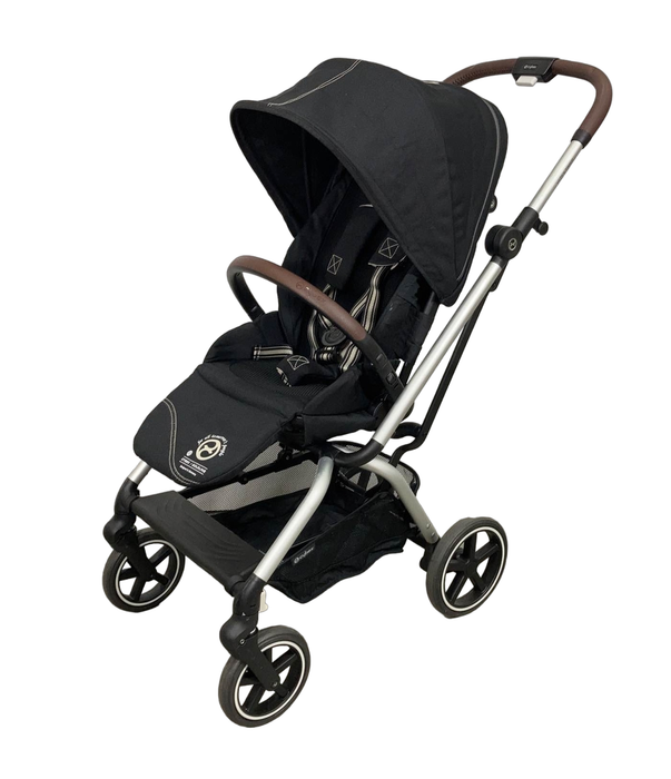 Cybex Eezy S Twist+2 Stroller, 2022, Moon Black