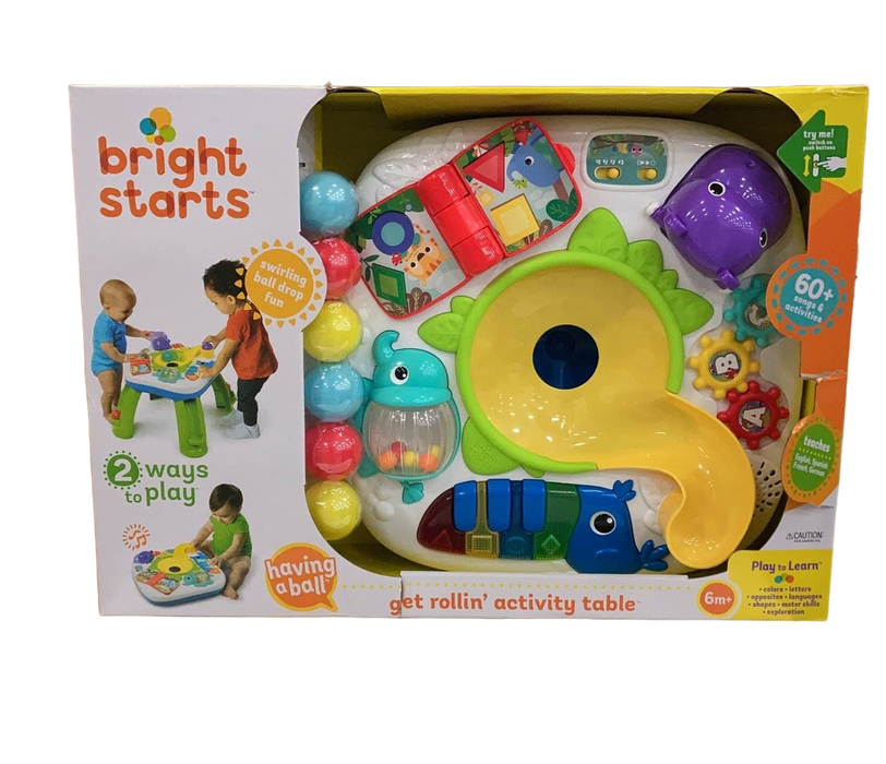 Bright Starts Having A Ball Get Rollin Activity Table